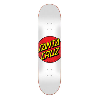 Santa Cruz Deck Classic Dot White 8.0" x 31.62"