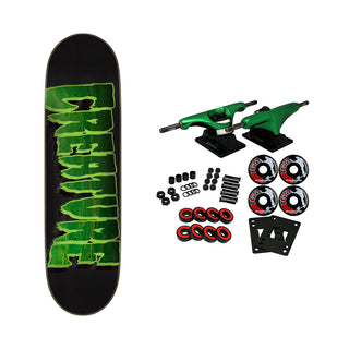 Creature Complete Logo Outline Stumps Black/Green 8.6" x 31.95"