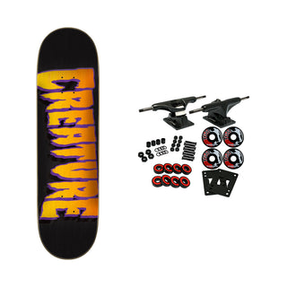 Creature Complete Logo Outline Stumps Black/Orange 8.51" x 31.88"