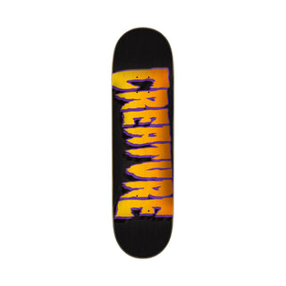 Creature Deck Logo Outline Stumps Black/Orange 8.51" x 31.88"