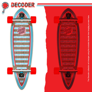 Santa Cruz Longboard Decoder Wave Pintail 9.20" x 33"