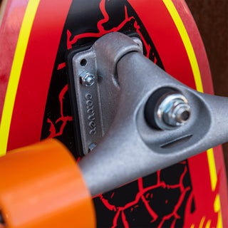 Santa Cruz Flame Dot Shark Surf Skate 9.85" x 31.52"