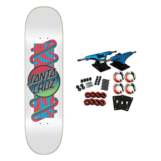 Santa Cruz Skateboard Complete Electric Lava Dot VX 8.0" x 31.6"