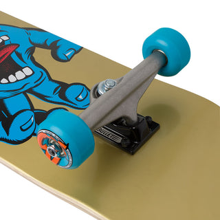 Santa Cruz Skateboard Complete Screaming Hand Gold 8.25" x 31.5"