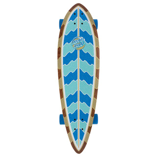 Santa Cruz Longboard Stipple Wave Dot Pintail 9.20" x 33"