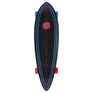 Santa Cruz X Stranger Things Skateboard Complete Screaming Hand Pintail Cruiser