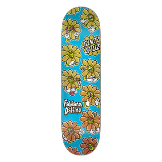 Santa Cruz Skateboard Deck Delfino Wildflower VX 8.25" x 31.6"