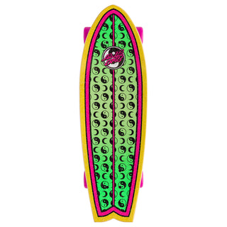 Santa Cruz Skateboard Yin Yang Dot Shark Cruiser 8.8" x 27.7"