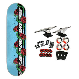 Santa Cruz Skateboard Complete Dressen Rose Vine Everslick 8.50" x 31.6"