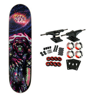 Santa Cruz Skateboard Complete Asta Cosmic Cat Galaxy VX Everslick 8.00" x 31.5"