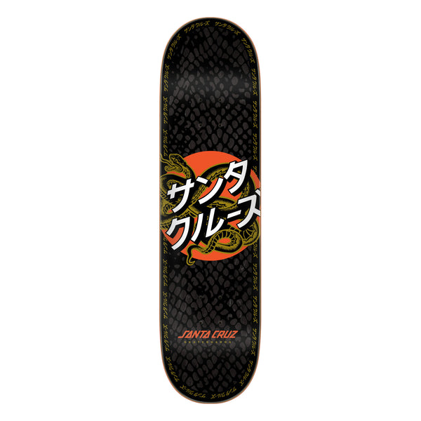 Santa Cruz Skateboard Deck Japanese Snake Dot 8.25