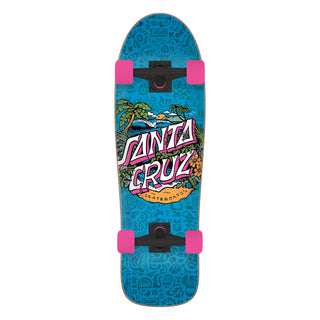Santa Cruz Skateboard Old School Shape Aloha Dot Shaped 9.7" x 31.7"