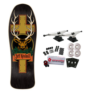 Santa Cruz Skateboard Complete Jagermeister Kendall Deer Reissue 10.18" x 30.99"