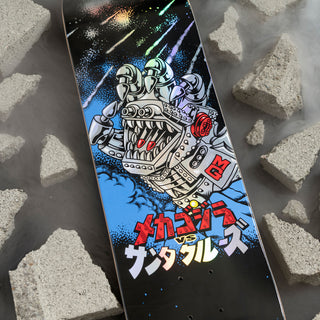 Santa Cruz Skateboard Deck Godzilla Mecha Hand 8.0" x 31.6"