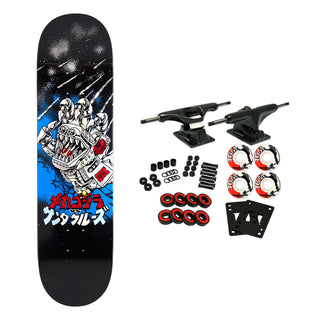 Santa Cruz Skateboard Complete Godzilla Mecha Hand 8.0" x 31.6"