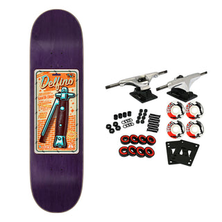 Santa Cruz Skateboard Complete Delfino Switchblade Comb 8.25" x 31.6"