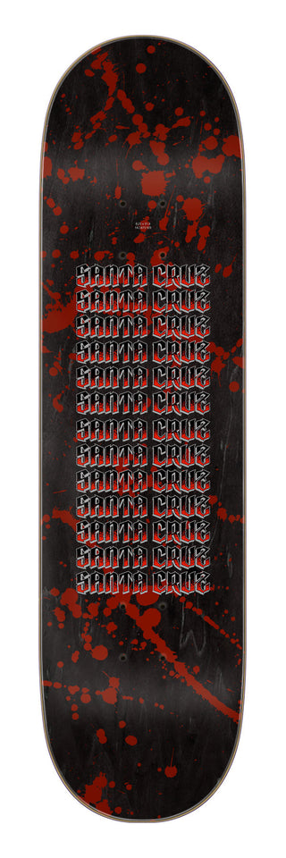 Santa Cruz Skateboard Deck Pace Chainsaw 8.25" x 31.8"