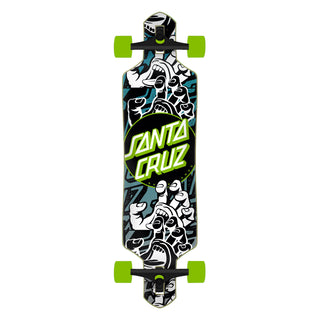 Santa Cruz Longboard Complete Handled Dot Drop Thru 9.0" x 36"