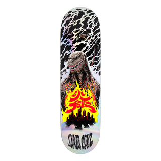 Santa Cruz Skateboard Deck Godzilla Shin Knox Firepit 8.5" x 32.2"