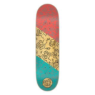 Santa Cruz Skateboard Deck Contour Hand 8.5" x 32.2"