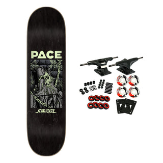 Santa Cruz Skateboard Complete Pace Dungeon VX Black/Glow 8.25" x 31.8"