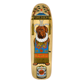 Santa Cruz Skateboard Deck Dressen Sumo Dog 9.3" x 32.36"
