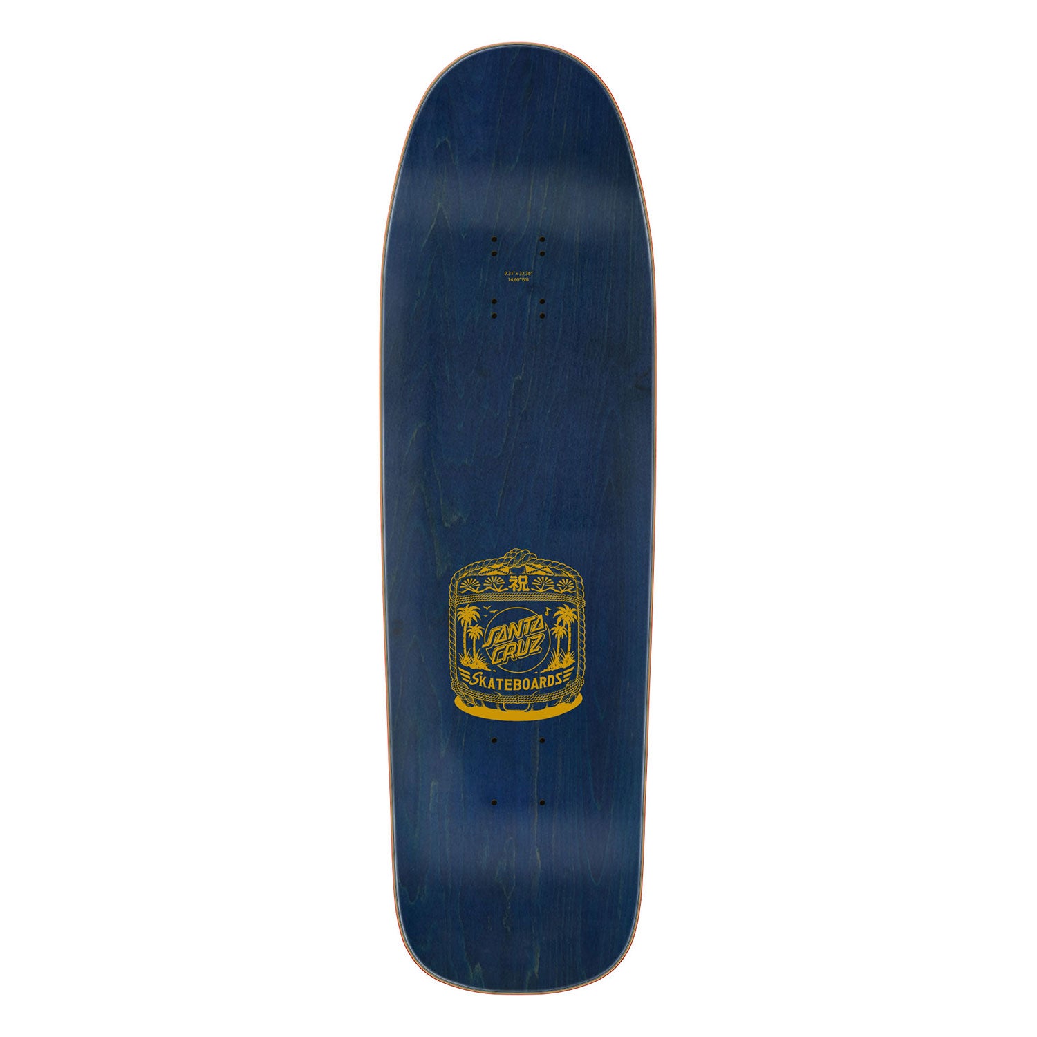 スケートボード SANTA CRUZ9.3 SUMO DOG SHAPED PRO DECK Santa Cruz Skateboard Deck Dressen Sumo Dog 9.3