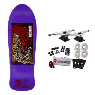 Santa Cruz Old School Skateboard Complete OBrien Purgatory Reissue 9.85" x 30"