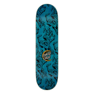 Santa Cruz Skateboard Deck Crescent Bone Hand 8.25" x 31.8"