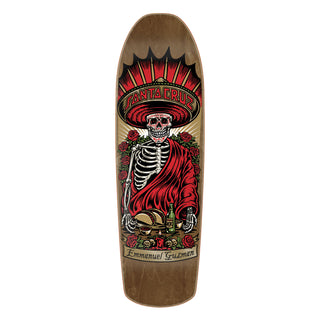 Santa Cruz Skateboard Deck Guzman Divine Diner Shaped 9.16" x 30.55"
