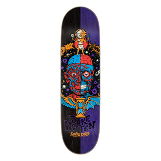 Santa Cruz Premium Skateboard with Indy Trucks, Spitfire Wheels 8.5" Wooten Crest VX