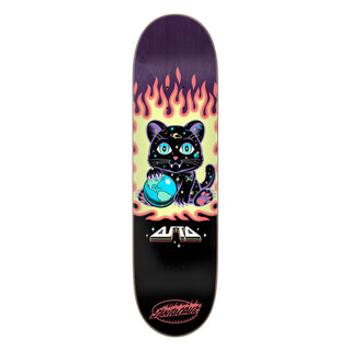 Santa Cruz Premium Skateboard with Indy Trucks, Blueprint Wheels 8.0" Asta Space Kitten VX