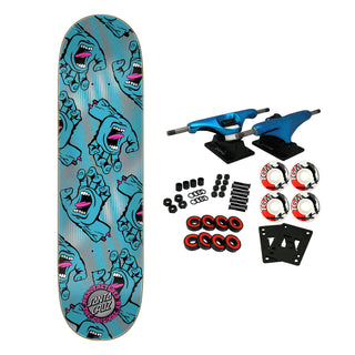 Santa Cruz Skateboard Complete Hands All Over 8.25" x 31.8"