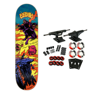 Santa Cruz Skateboard Complete Delfino Inferno 8.25" x 31.6"