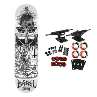 Creature Skateboard Complete Baekkel BLKMTL 8.6" x 32.11"