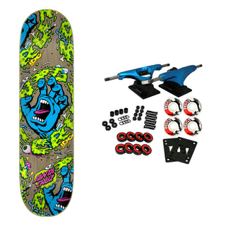 Santa Cruz Skateboard Complete Slime Scream 8.25" x 31.8"
