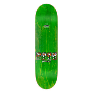 Santa Cruz Skateboard Deck Delfino Flower Frame FeelBase 8.0" x 30.5"