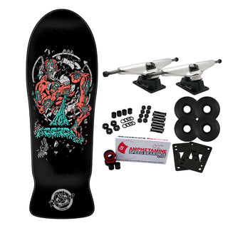 Santa Cruz Skateboard Complete Roskopp Four Reissue 10.21" x 30.23"