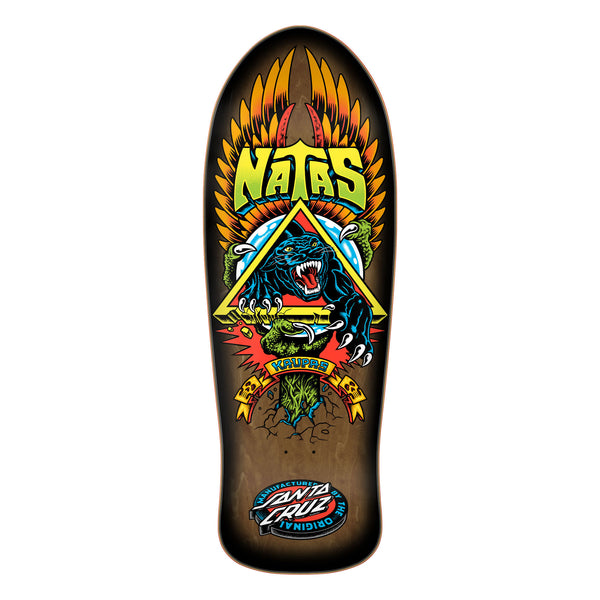 Santa Cruz Skateboard Deck Natas SC Panther Reissue 10.538