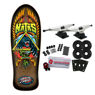 Santa Cruz Skateboard Complete Natas SC Panther Reissue 10.538" x 30.14"
