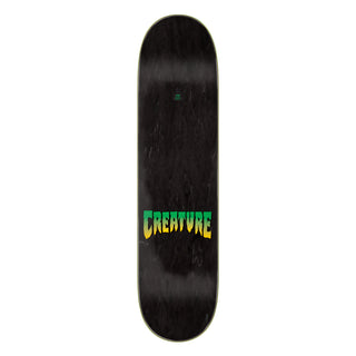 Creature Skateboard Deck Logo Purple 7.5" x 30.6"