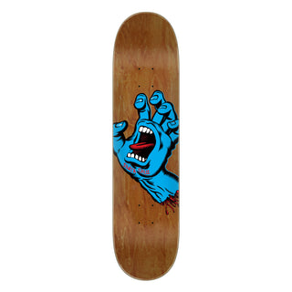 Santa Cruz Skateboard Deck Screaming Hand Brown 7.5" x 30.6"