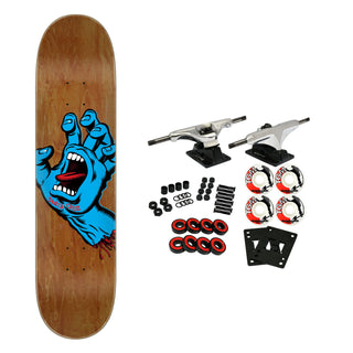 Santa Cruz Skateboard Complete Screaming Hand Brown 7.5" x 30.6"