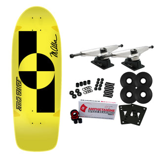 Santa Cruz Skateboard Complete Malba Crash Test Reissue 10.03" x 29.35"