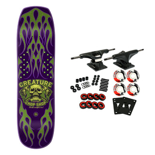 Creature Skateboard Complete Chop Shop Flame 8.5" x 32.05"