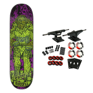 Creature Skateboard Complete Russell Vikings of Hesh Law XX 8.75" x 32.15"