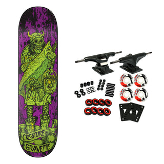Creature Skateboard Complete Gravette Vikings of Hesh Law XX 8.3" x 32.2"