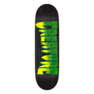 Creature Skateboard Deck Logo Spray Stumps Black 9.0" x 32.15"