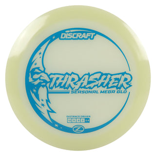 Discraft Disc Golf Seasonal Mega-Glo Thrasher Distance Driver 12/5/-3/2 Turquoise