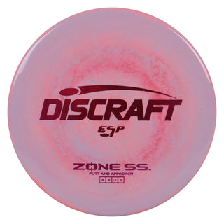 Discraft Disc Golf ESP Zone SS Putt and Approach 4/4/-1/2 Lavender Red/Magenta